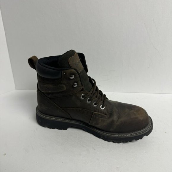 Wolverine Mens FloorHand Waterproof Steel Toe Waterproof Boot Brown Size 10 M main image 4